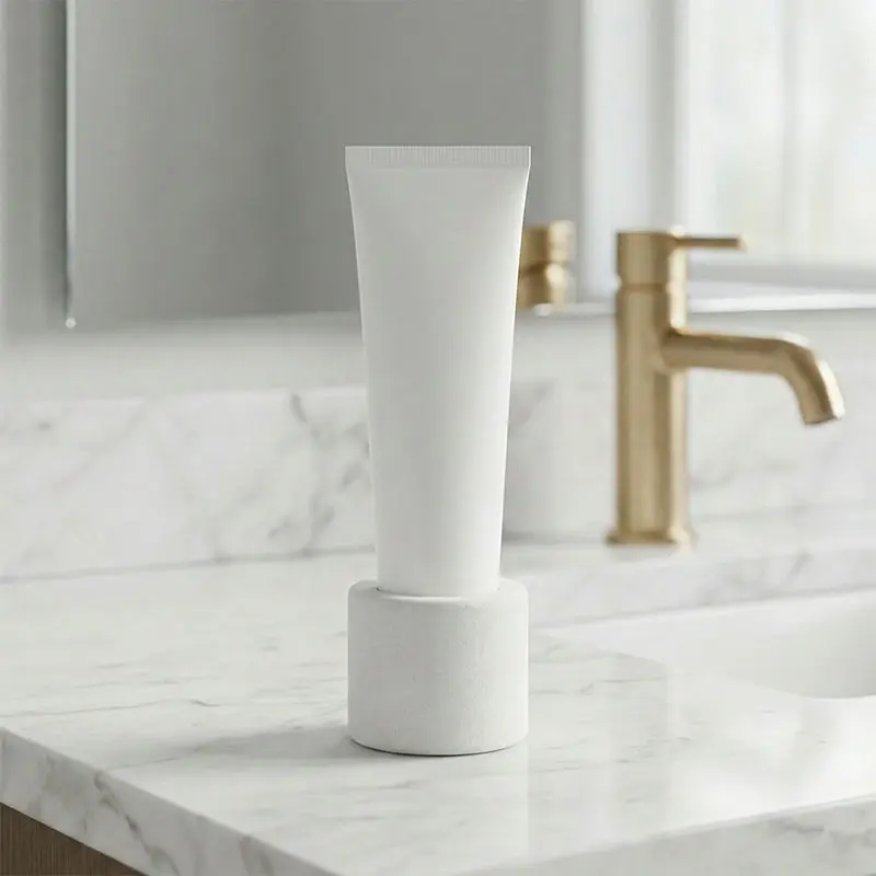 Bases minimalistes de maintien pour tubes de dentifrice en diatomite et céramique pour la décoration de salle de bain de luxe et cadeaux promotionnels retail