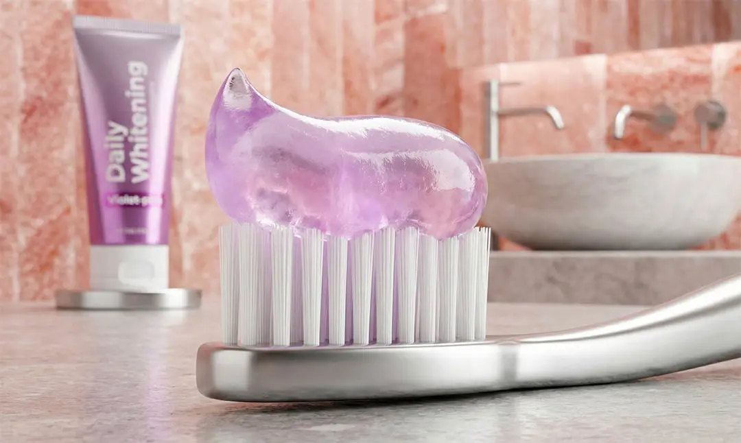 Modèle P19 #C Texture de Gel de Blanchiment Quotidien - Usine Dentifrice Correcteur de Couleur