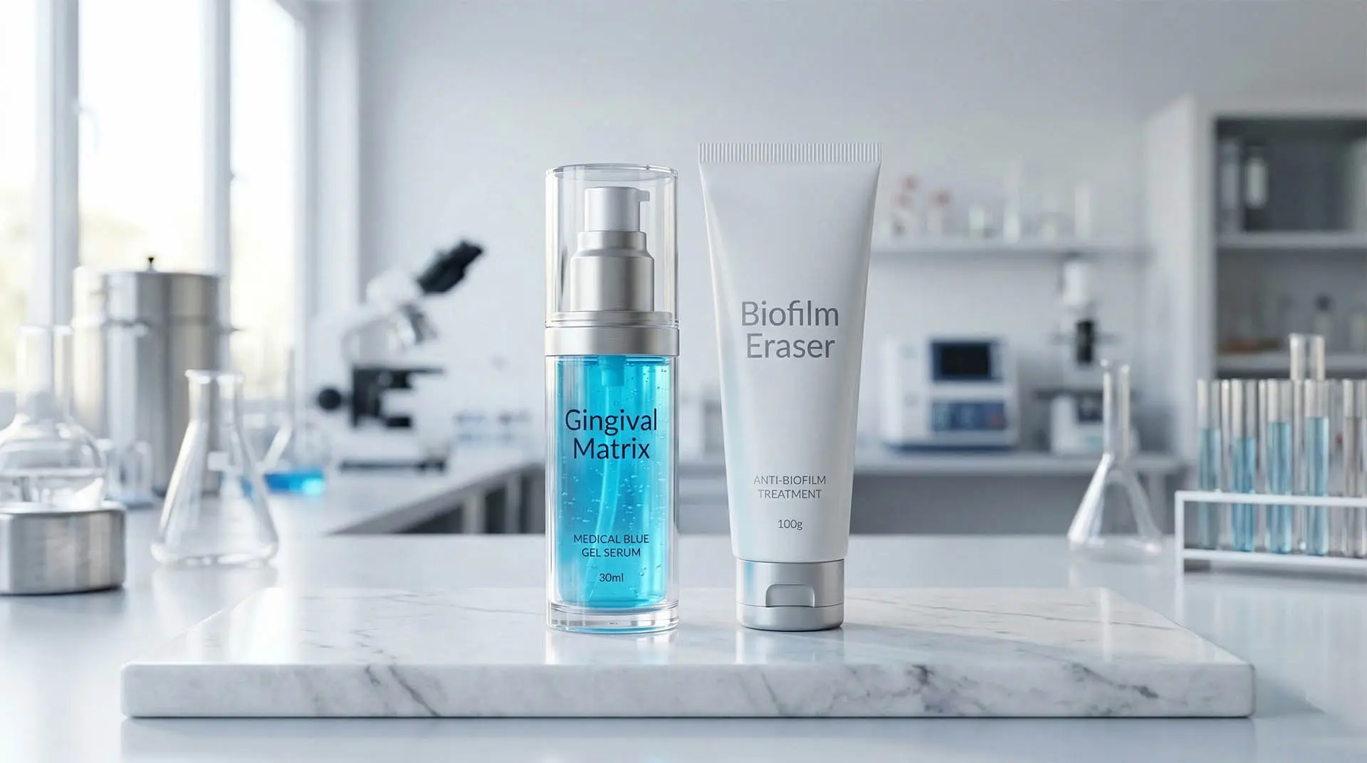 Sérum pour Matrice Gingivale aux Peptides de Cuivre S-02 et Kit Primer P-01