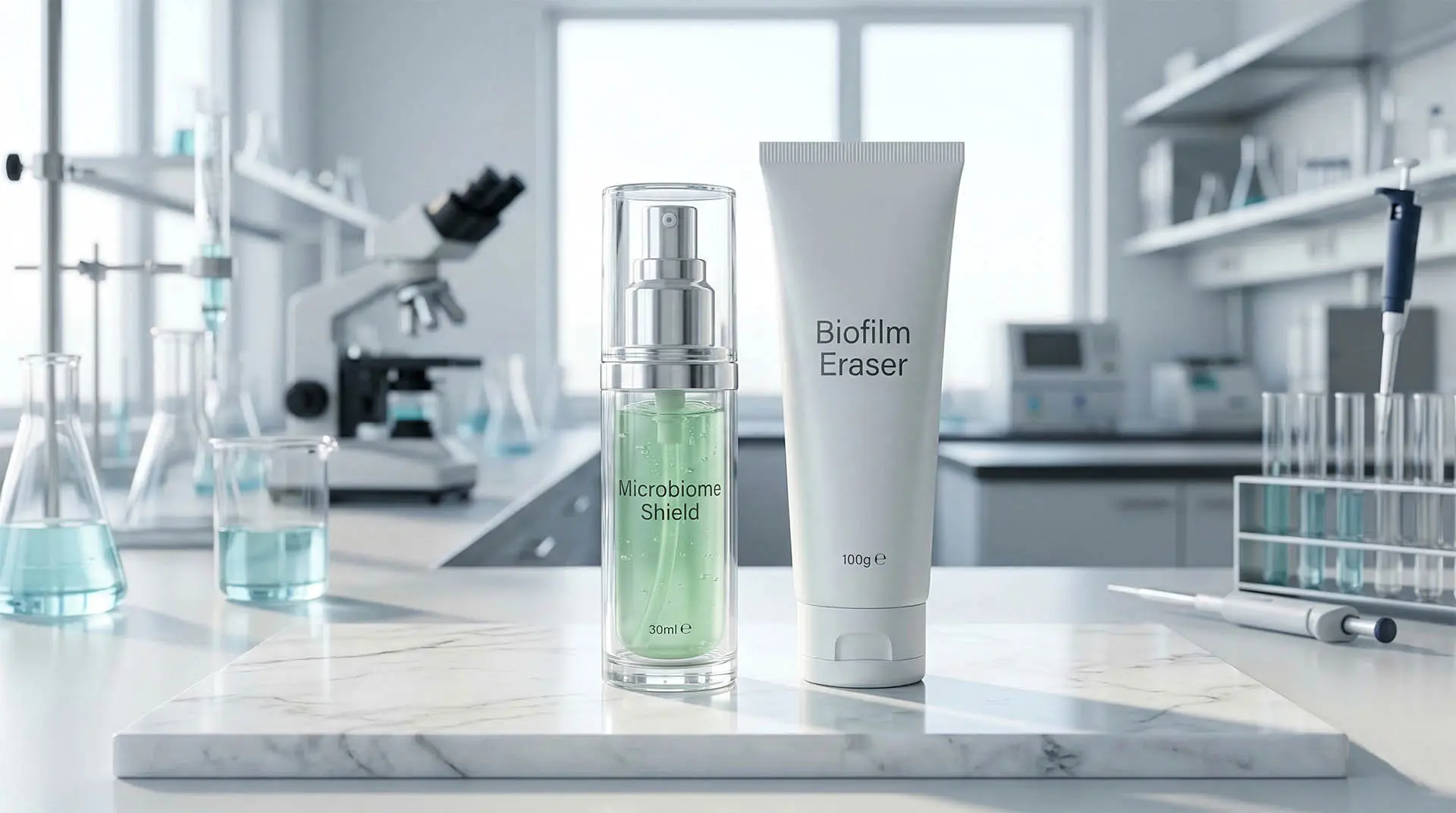 Sérum Bouclier du Microbiome à la Lactoferrine S-03 et Kit Primer P-01