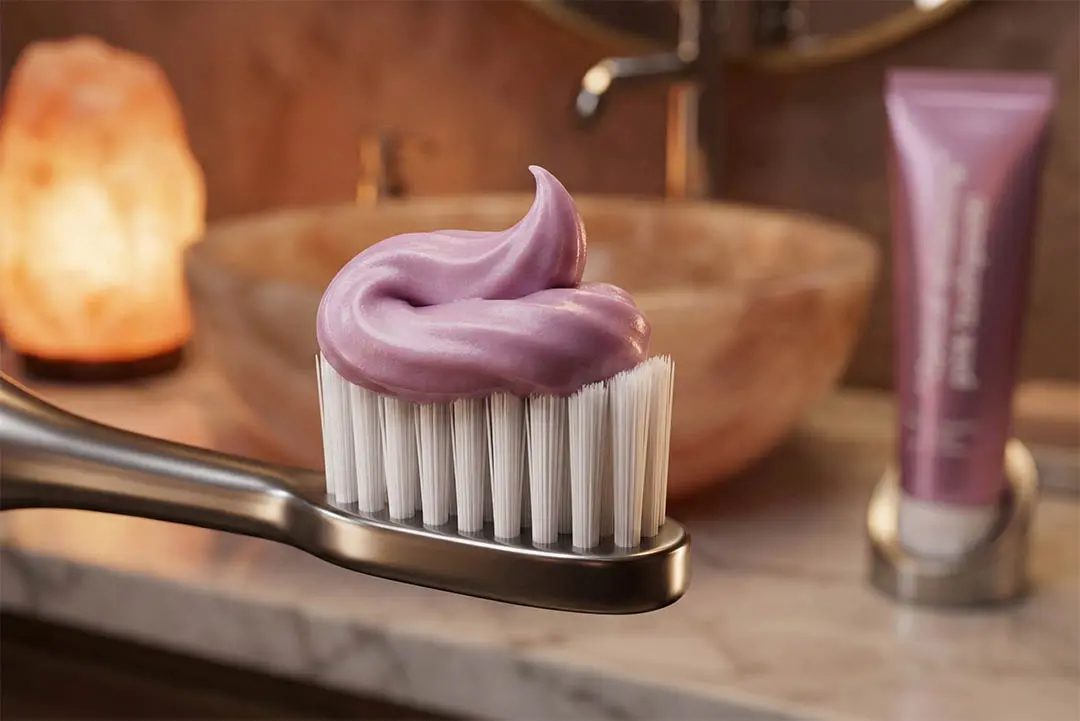 Modèle P19 #A Texture de Base du Sérum Premium - Fabricant Dentifrice Violet OEM