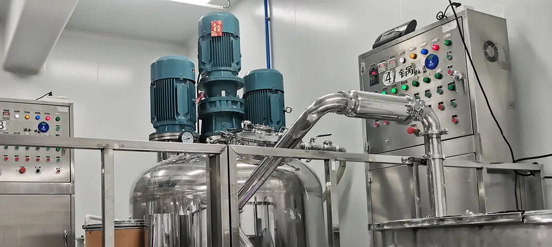 Tanques de mezcla de emulsificación al vacío de alta capacidad para la producción de pasta dental biomimética a gran escala